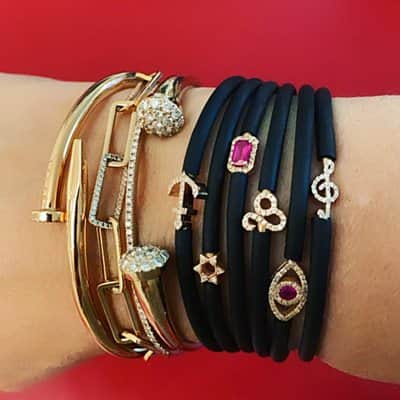 מגן דוד משובץ יהלומים