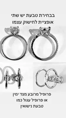 טבעת אירוסין, יהלום מעבדה בחיתוך מרקיזה